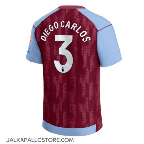 Aston Villa Diego Carlos #3 Kotipaita 2023-24 Lyhythihainen